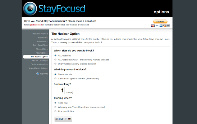 be focused chrome be focused chrome